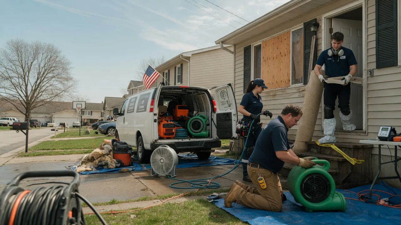 Water Damage Restoration in Sellersville, PA near me